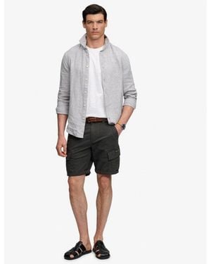 Superdry & Co Vintage Core Cargo Shorts - White