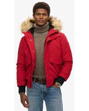 Superdry Everest Bomber Jacket - Red