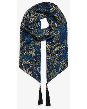 Superdry & Co Paisley Scarf - Blue