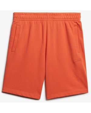 Superdry Essential Logo Jersey Shorts - Orange