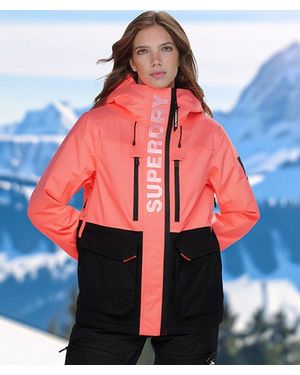 Superdry Ultimate Freestyle Ski Jacket - Red