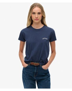 Superdry & Co Essential Logo Fitted T-shirt - Blue