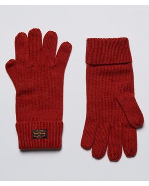Superdry & Co Radar Gloves - Red