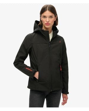 Superdry Hooded Classic Trekker Jacket - Black