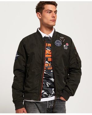 Superdry Limited Issue Flight Bomber Jacket - Green