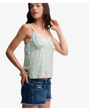 Superdry & Co Cami Top - White