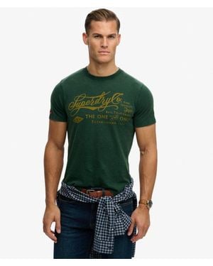 Superdry Industry Worker Relaxed T-Shirt - Green