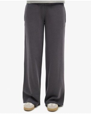 Superdry Vintage Wash Rechte joggingbroek - Grijs
