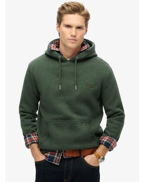 Superdry Essential Logo Hoodie - Green