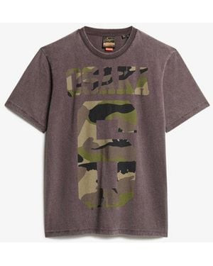 Superdry & Co Osaka Loose T-shirt - Brown