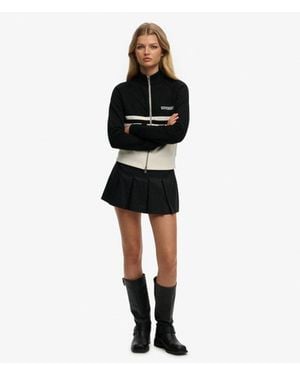 Superdry Mini Pleated Skort - Black