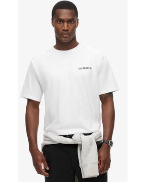 Superdry & Co Tech Relaxed T-shirt - White