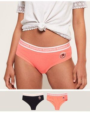Superdry Nyc Sport Boxers Double Pack /Coral - Pink
