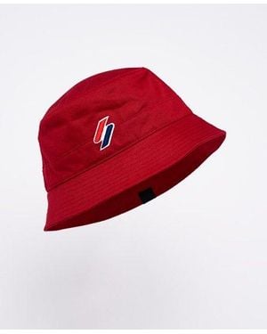 Superdry Bucket Hat Risk - Red