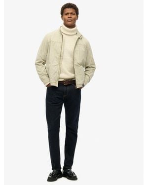 Superdry & Co Classic Harrington Jacket - Natural