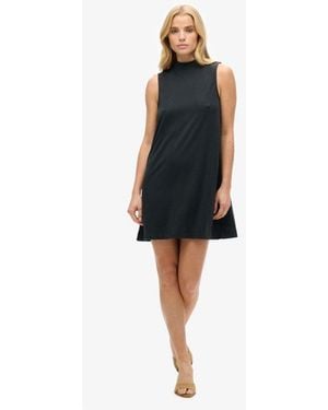 Superdry & Co Classic Sleeveless A-line Mini Dress - Black