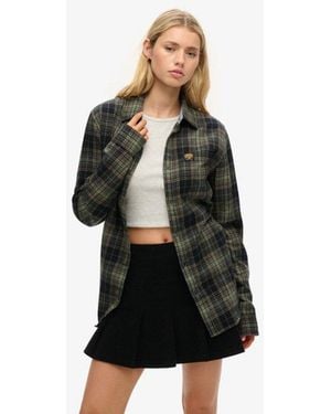 Superdry & Co Vintage Cord Pleated Mini Skirt - Black