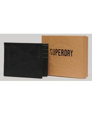 Superdry Pour des s portefeuille en cuir dans sa boîte - Neutre