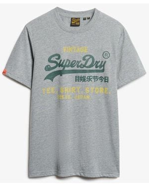 Superdry & Co Vintage Logo Classic Relaxed T-shirt - Grey