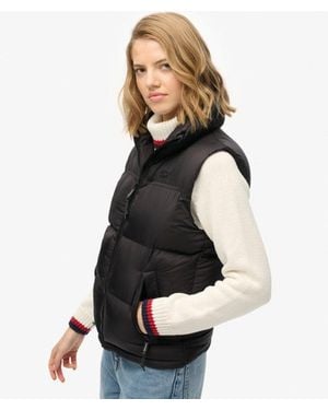 Superdry Tech Padded Gilet - Gray