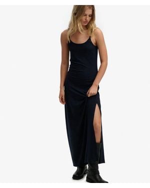 Superdry Maxi Jersey Cami Dress - Blue