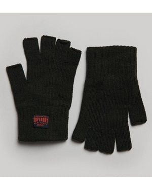 Superdry & Co Knitted Workwear Gloves - Black