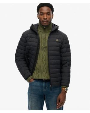Superdry Hooded Fuji Lite Jacket - Black