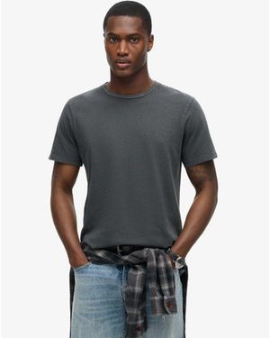 Superdry & Co Lightweight Classic Essential T Shirt - Grey