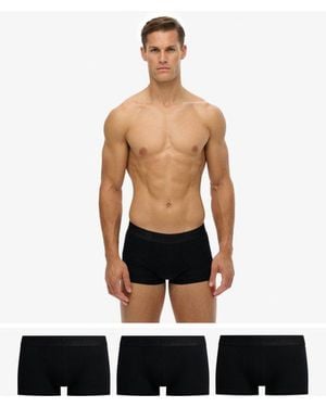 Superdry Trunk Triple Pack - Black
