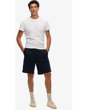Superdry & Co Essential Logo Jersey Shorts - Blue