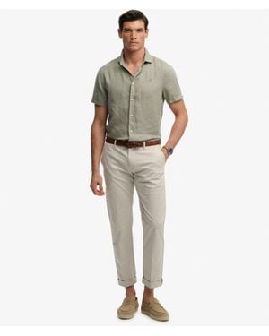 Superdry Premium Regular Chinos - Natural