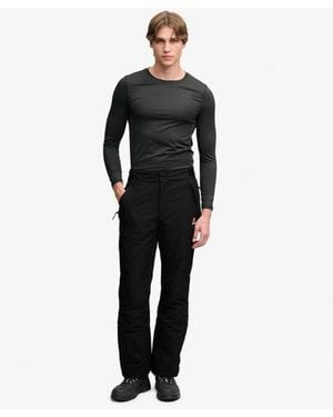 Superdry Slim Ski Pants - Black