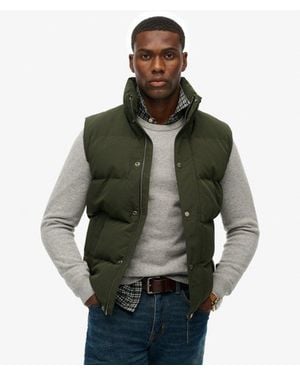 Superdry & Co Everest Non-hooded Gilet - Green