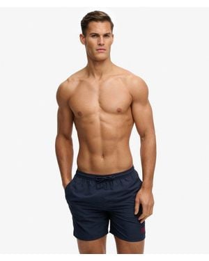 Superdry Essential 16-inch Zwemshort - Blauw
