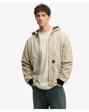 Superdry & Co Carhartt Reworked Hooded Jacket - Natural