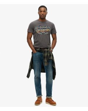 Superdry Rock Graphic Band T-shirt - Black
