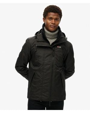 Superdry & Co Hooded Mountain Windbreaker Jacket - Black