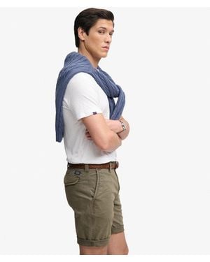 Superdry & Co Utility Chino Shorts - Blue