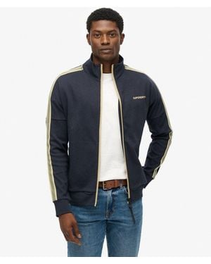 Superdry Tech Cult Loose Track Top - Blue