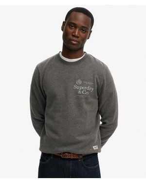 Superdry 1954 Company Relaxed Sweatshirt - Grijs