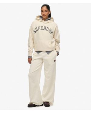 Superdry Athletic Essentials Straight Leg sweatpants - Natural