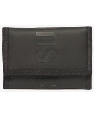 Superdry Tarp Tri-Fold Wallet - Black