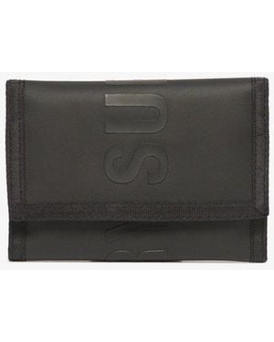 Superdry Tarp Tri-Fold Wallet - Black
