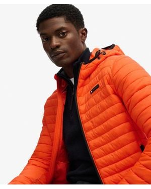 Superdry & Co Hooded Fuji Lite Jacket - Orange