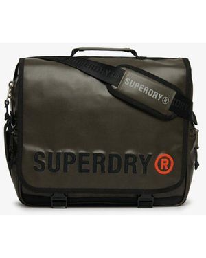 Superdry Tarp Record Bag - Black