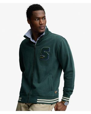 Superdry Vintage Athletic Trainingsjack - Groen