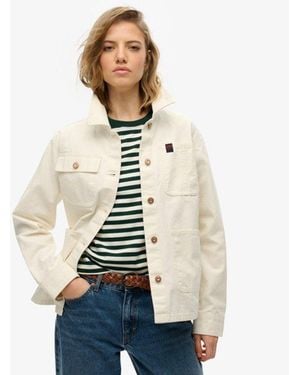 Superdry Chore Jacket - Natural