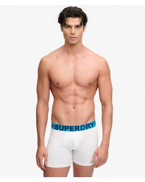 Superdry & Co Boxer Triple Pack - Blue