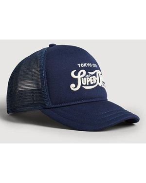 Superdry Classic Trucker Cap Frontier - Blue