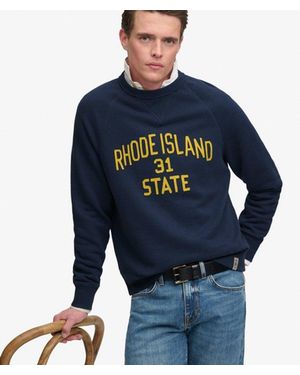 Superdry Merchant Vintage Applicatie Sweatshirt - Blauw